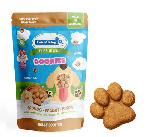 Dookes Hundekekse Erdnuss & Banane 120g