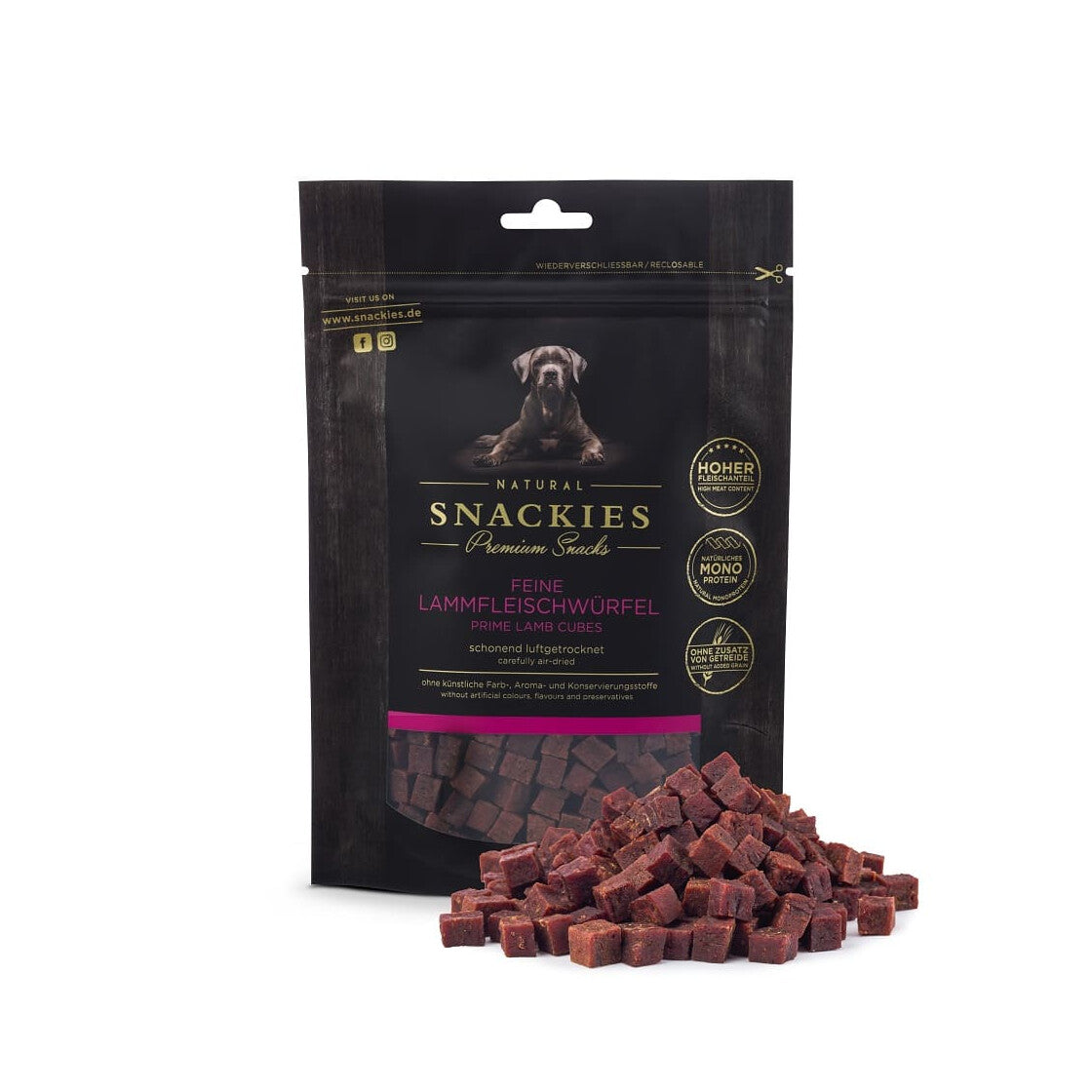 Snackies Lammfleischwürfel 80g