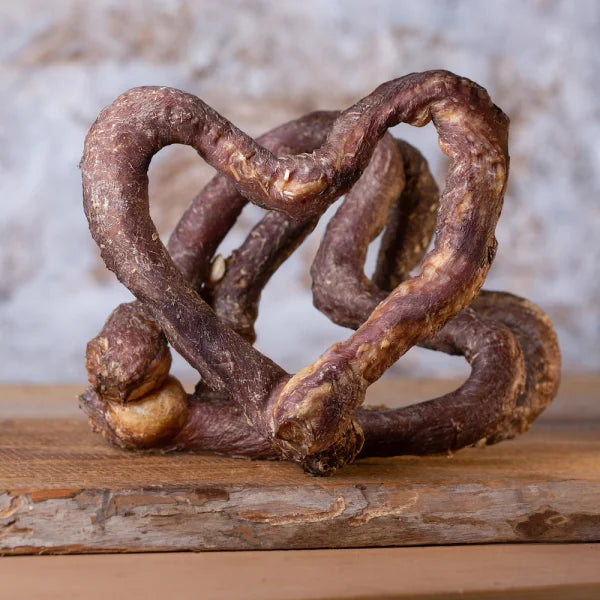 Herzilein (Kalbsdörrfleisch) getrocknet