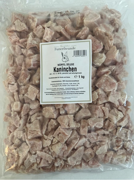 Kaninchenmuskelfleisch 1000g (Futterfreunde)