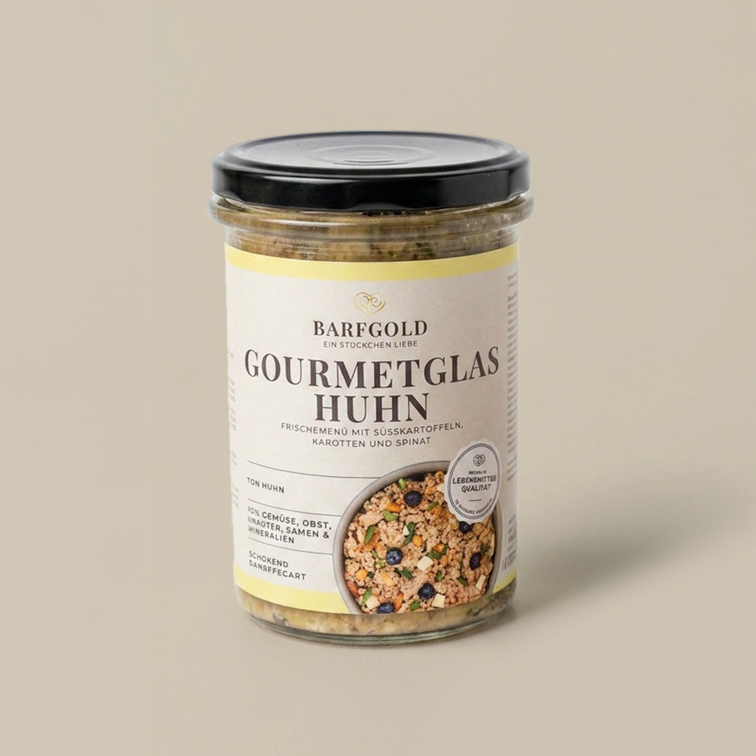 Gourmet Glas Huhn 400g