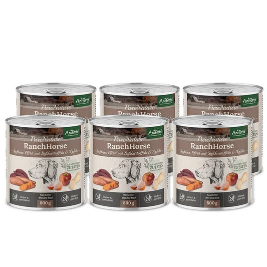 AniForte® PureNature "Pferd mit Süßkartoffeln & Äpfeln" 800g