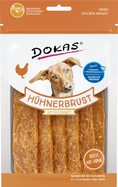 Dokas Hühnerbrust getrocknet 70g